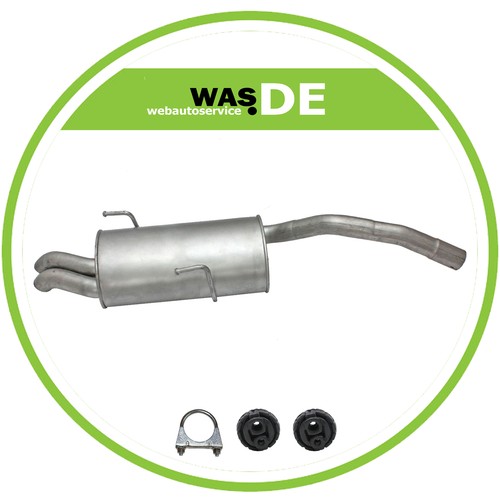 Auspuff endschalldämpfer - auspuff,