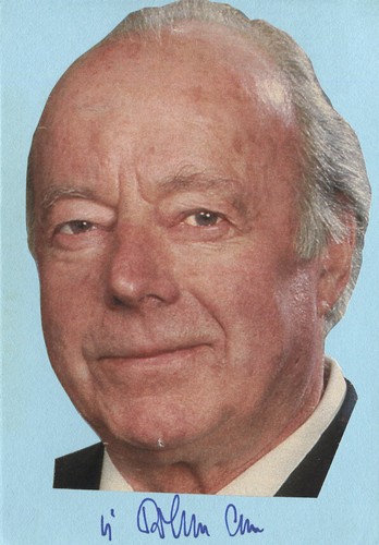 Heinz rühmann autogramm - rÜhmann,