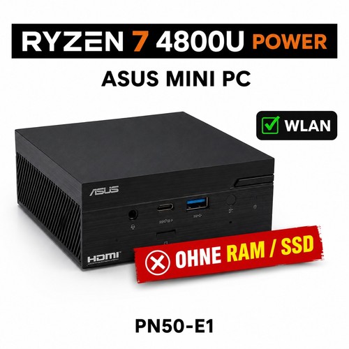 Asus pn50 mini amd ryzen - pn50-e1, pc