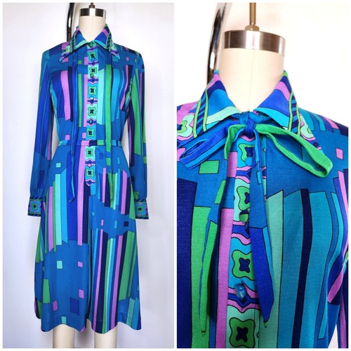 Vintage pucci esque dress - vintage,