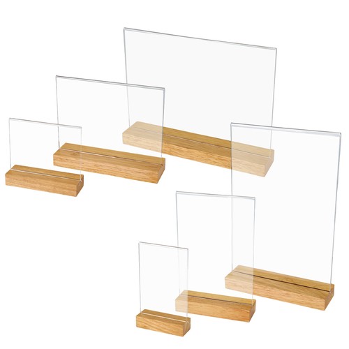 Hmf acryl tischaufsteller - acryl,