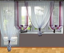 Moderne Fertiggardine aus