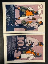 Notgeld Banknote Rehna Mecklenburg Plau Pfennig 9 Stück Original #AKB30