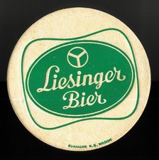 Alter Bierdeckel ◉ Liesinger Bier / Brau AG Runmann KG Wien/Vienna / Österreich