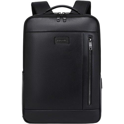 Smart leder rucksack unisex - leder-rucksack,