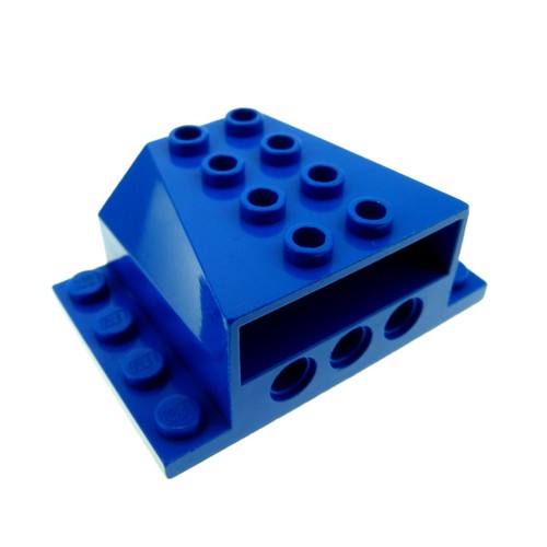 Lego motorblock 4x6x2 blau - 1x,