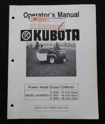 Original kubota 4200 5200 - original, g