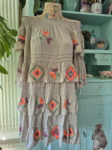 Kleid off schulter hippie boho - schulter,