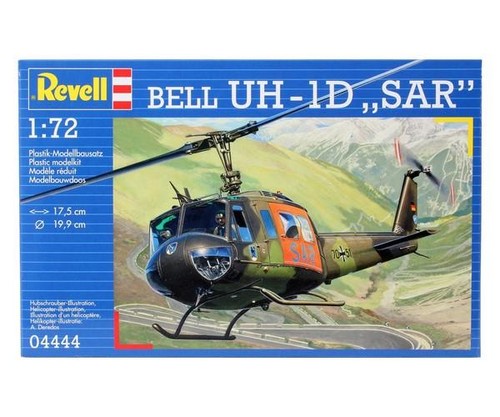 Revell 04444 bell uh - 04444, 1:72