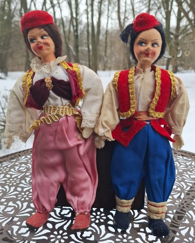 Trachten puppe paar aus - trachten,