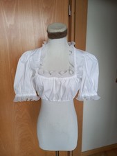 Sportalm Dirndl Bluse, Trachtenbluse, Weiß, Gr. 34, Model Hanna, Oktoberfest !!!