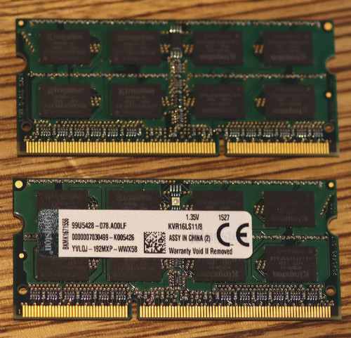 Kingston kvr16ls11 valueram - kingston,