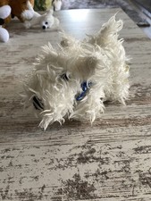 Kuscheltier, Stoff-/Plüschtier, Hund, Weiß, TCM