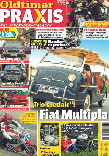Oldtimer praxis 2021 opel - oldtimer,