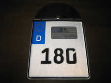 Harley seitlicher Kennzeichenhalter Custom Softail Twin Cam Evo Sportster Dyna