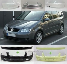 STOßSTANGE VORNE + STOßLEISTE LACKIERT IN WUNSCHFARBE NEU für VW Touran 03-06