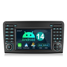 Für Mercedes Benz ML/GL Klasse W164 X164 Android 14 Autoradio Apple Carplay Navi