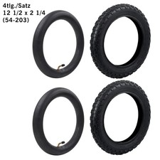 2x Reifen + 2x Schlauch 12"