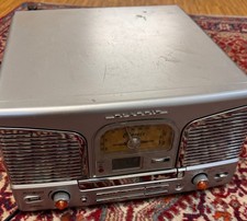 Minowa TCD-68E Retro Musikcenter – Plattenspieler, CD, Radio, Kassette, USB 