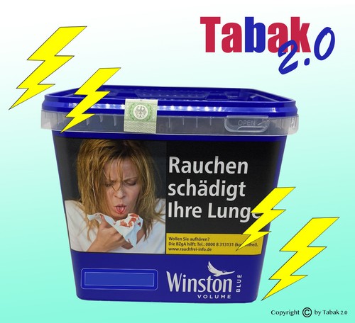 Winston blue blau - 2x,