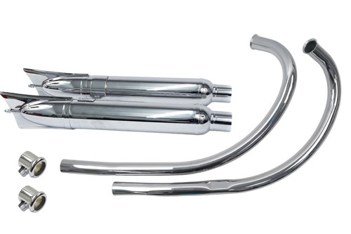 Auspuffanlage mit einbuchtung - auspuffanlage,