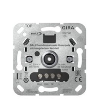 Gira DALI Drehdimmer Einsatz