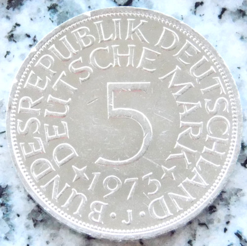 Brd deutsche mark 1973 - deutsche,