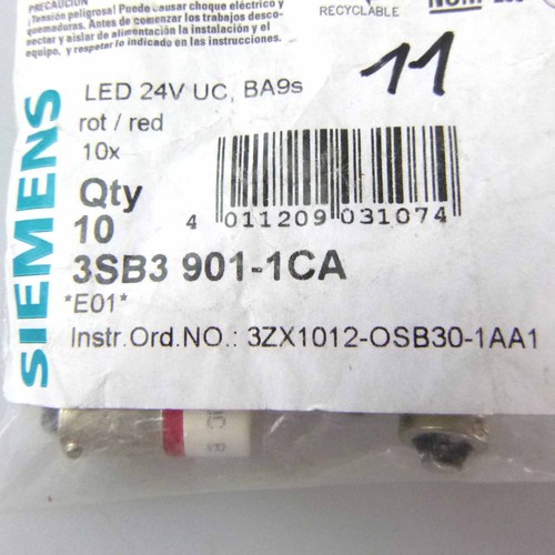 Siemens led lampe 3sb3 901 - led-lampe,