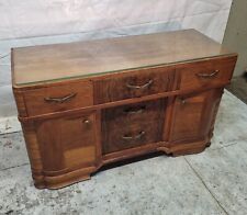 Sideboard Kommode Anrichte  antik Art Deko  massiv  Frankreich Nussbaum