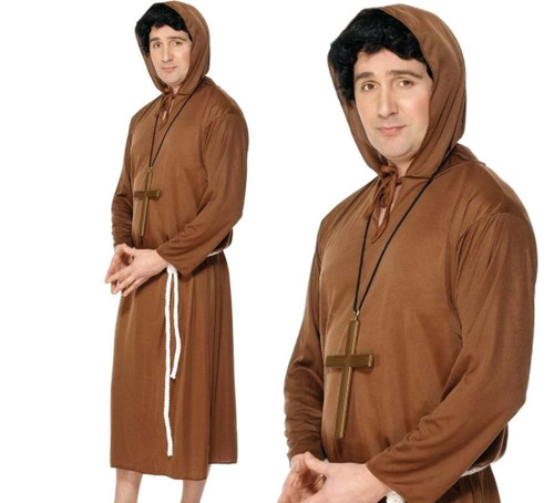 Erwachsene mönch kostüm jedi - mönch,