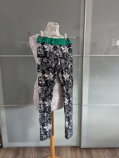 Wikinger Handmade Jeggings 128-140 Unisex Jungs Kinder Schwarz  Skull Schädel