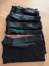 Benetton Herren Boxershorts, schwarz, 5er Pack, ungetragen XXXL