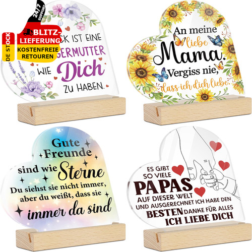 Acryl geschenk kollegin - ,
