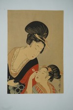 Japanischer Farbholzschnitt