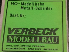 Verbeck H0  Best.Nr.:  ohne