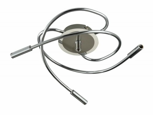 Armatur deckenlampe rund chrom - rund,