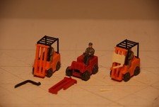 WIKING H0 SET BESCHÄDIGTE/UNVOLLSTÄNDIGE GABELSTAPLER ME DG 2