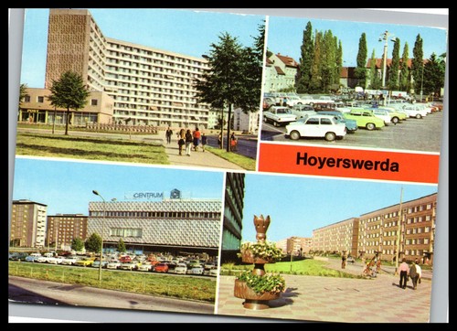 Ansichtskarte hoyerswerda - ansichtskarte,
