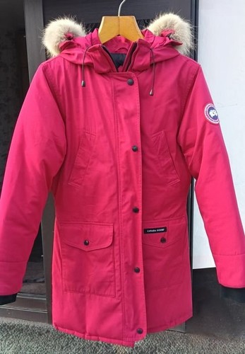 Women canada goose - parka, red