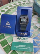 Vintage LCD Digitaluhr Lorus