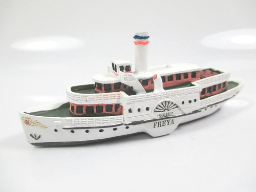 Schiff modell raddampfer - schiff, freya