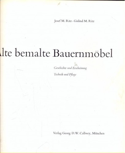 Ritz alte bemalte bauernmobel - ritz,