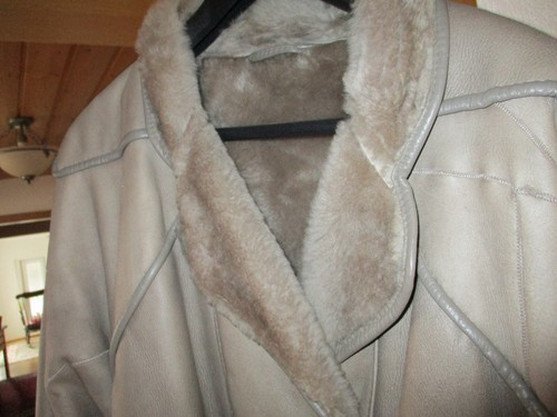 Lederjacke mit lammfell - lederjacke, damen