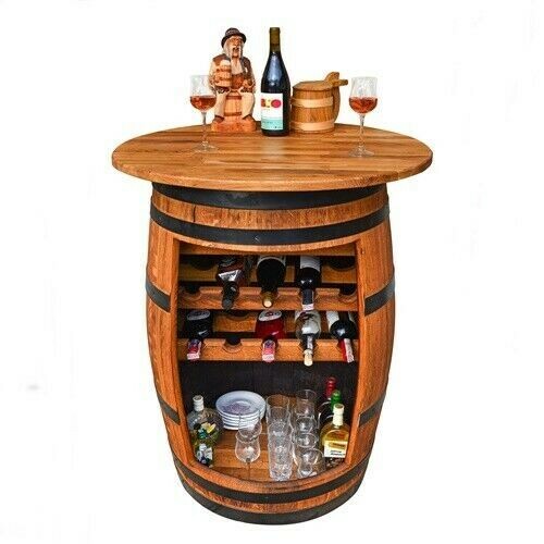 Holz tisch aus - aus, weinfass