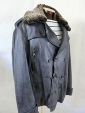 D&G Dolce & Gabbana Herren Lammfell Leder Jacke Gr. 54