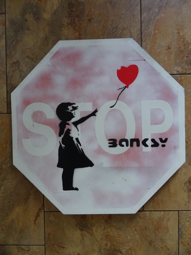 Banksy mädchen mit ballon - mit,