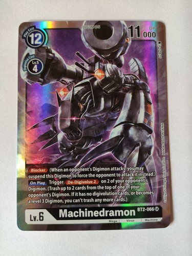 Machinedramon bt2 066 digimon - machinedramon, bt2-066