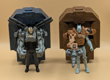 Batman & Bane mit Rüstungen |