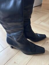 Högl Damen Stiefel, Echtleder, Gr. 40,schwarz