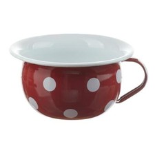 Baby Nachttopf aus Emaille -